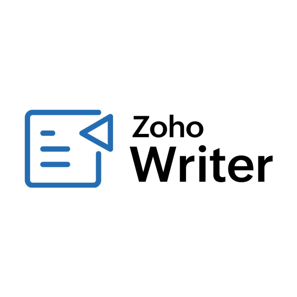 traitement de texte sur zoho writer